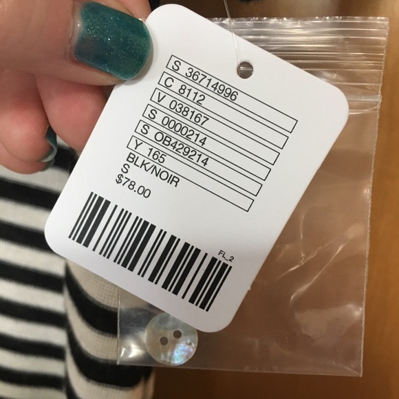 Free People Ryan Striped Oversize Button Tunic NWT - Picture 5 of 8